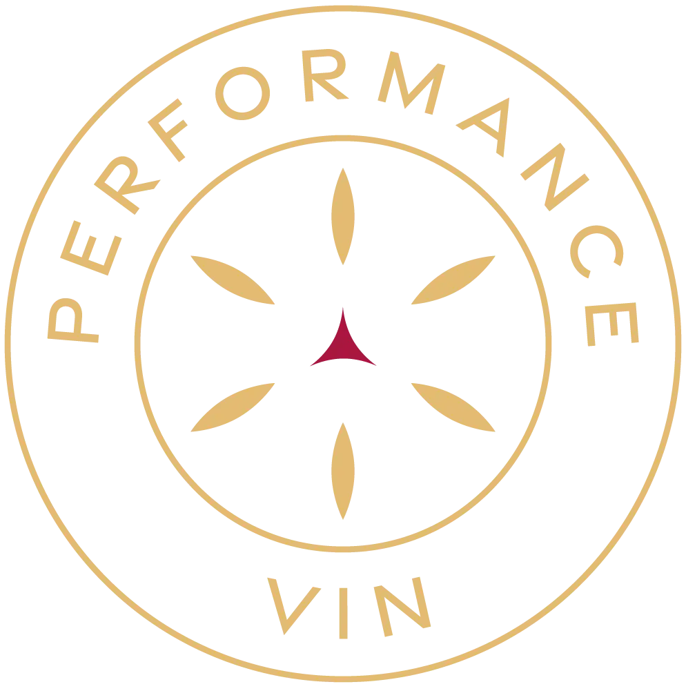 Logo de Performance vin par Audrey Formosa, conseil oenologique indépendant en France et à l'Etranger